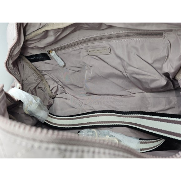 Marc Jacobs Quilted Nylon Medium Weekender Travel Bag Bark New ML2306870 - Picture 11 of 16
